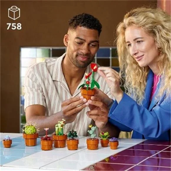 LEGO Icons Tiny Plants Build and Display Set for Valentines Day
